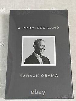 Une terre promise : édition de luxe signée par le président Barack Obama, autographiée et scellée