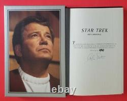 William Shatner A Signé Deluxe Slipcase #'d Ltd Edition Star Trek Movie Memories